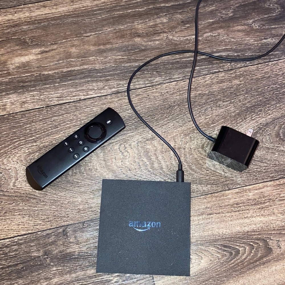 Amazon Fire box with remote